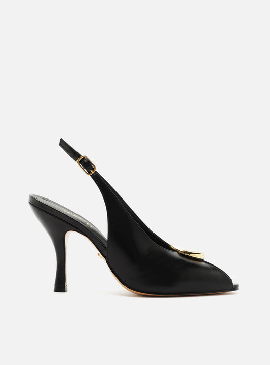 Olivia High Stiletto Leather Pump Pumps R/26