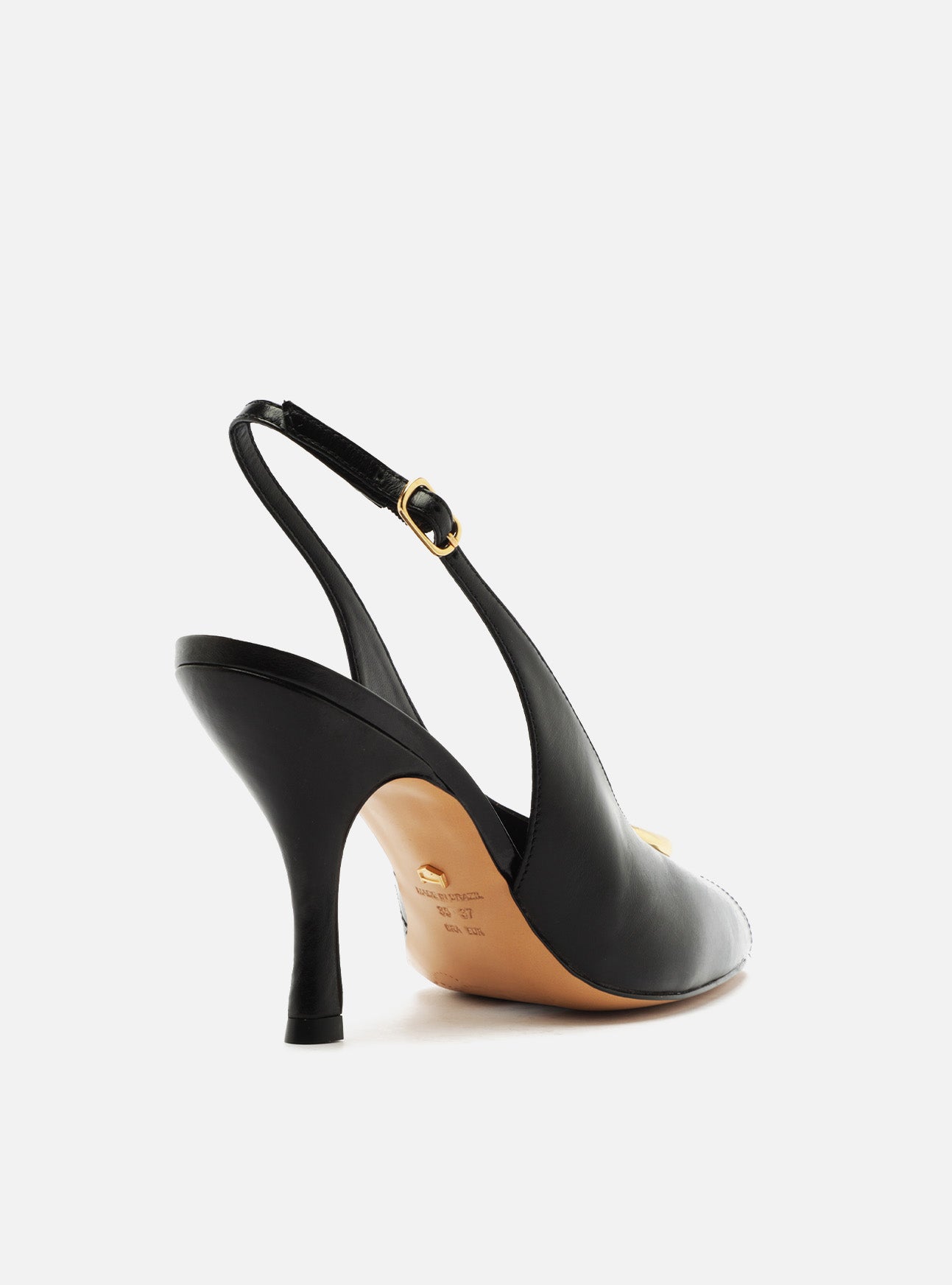 Olivia High Stiletto Leather Pump Pumps R/26
