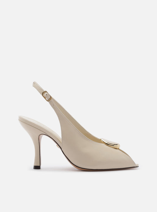 Olivia High Stiletto Leather Pump Pumps R/26