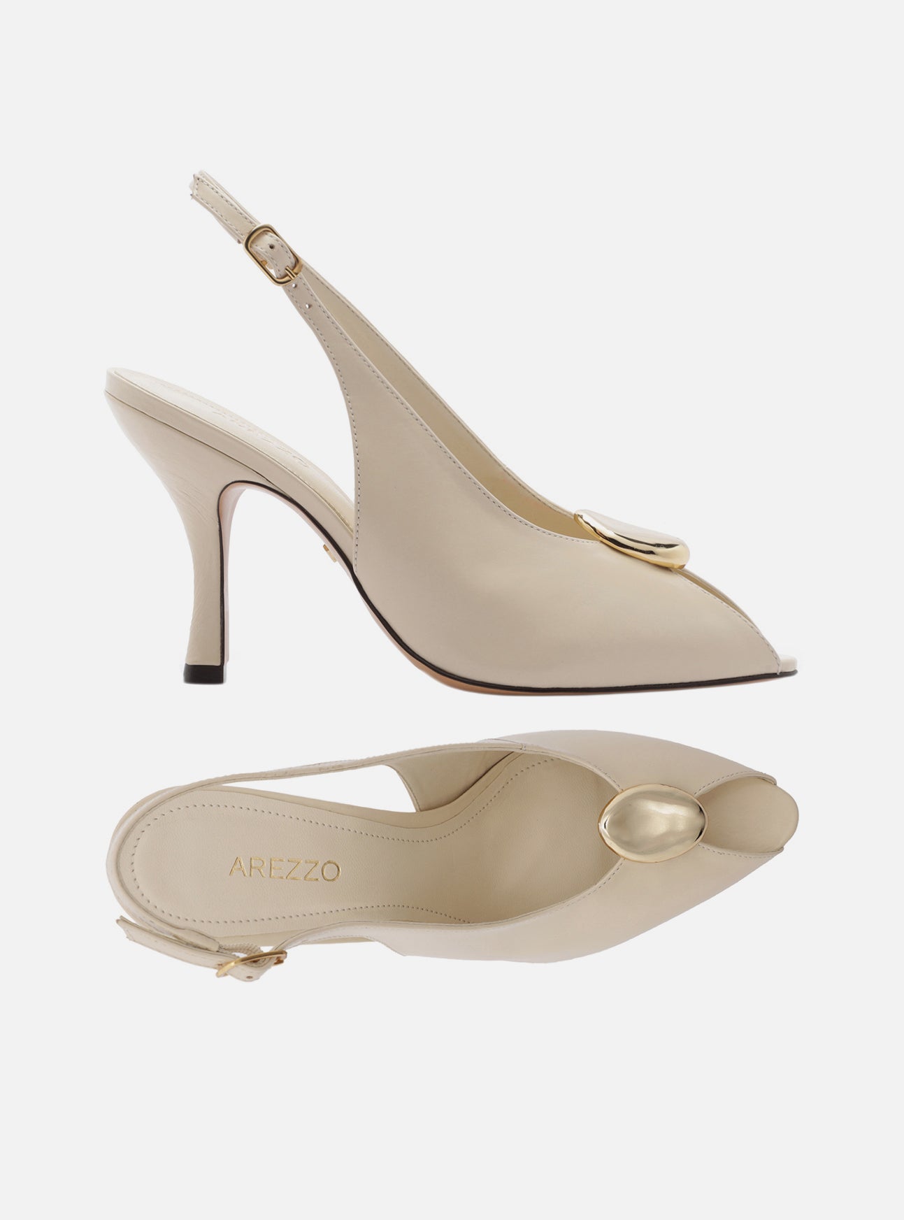 Olivia High Stiletto Leather Pump Pumps R/26