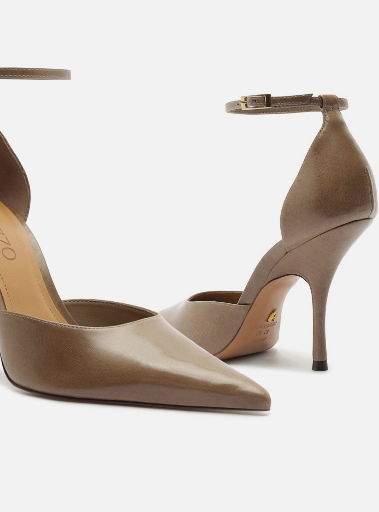 Ravina High Stiletto Leather Pump Pumps Fall 26