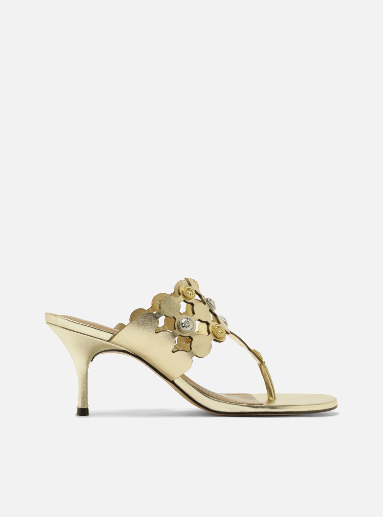 Haven Mid Stiletto Leather Sandal Sandals S/26