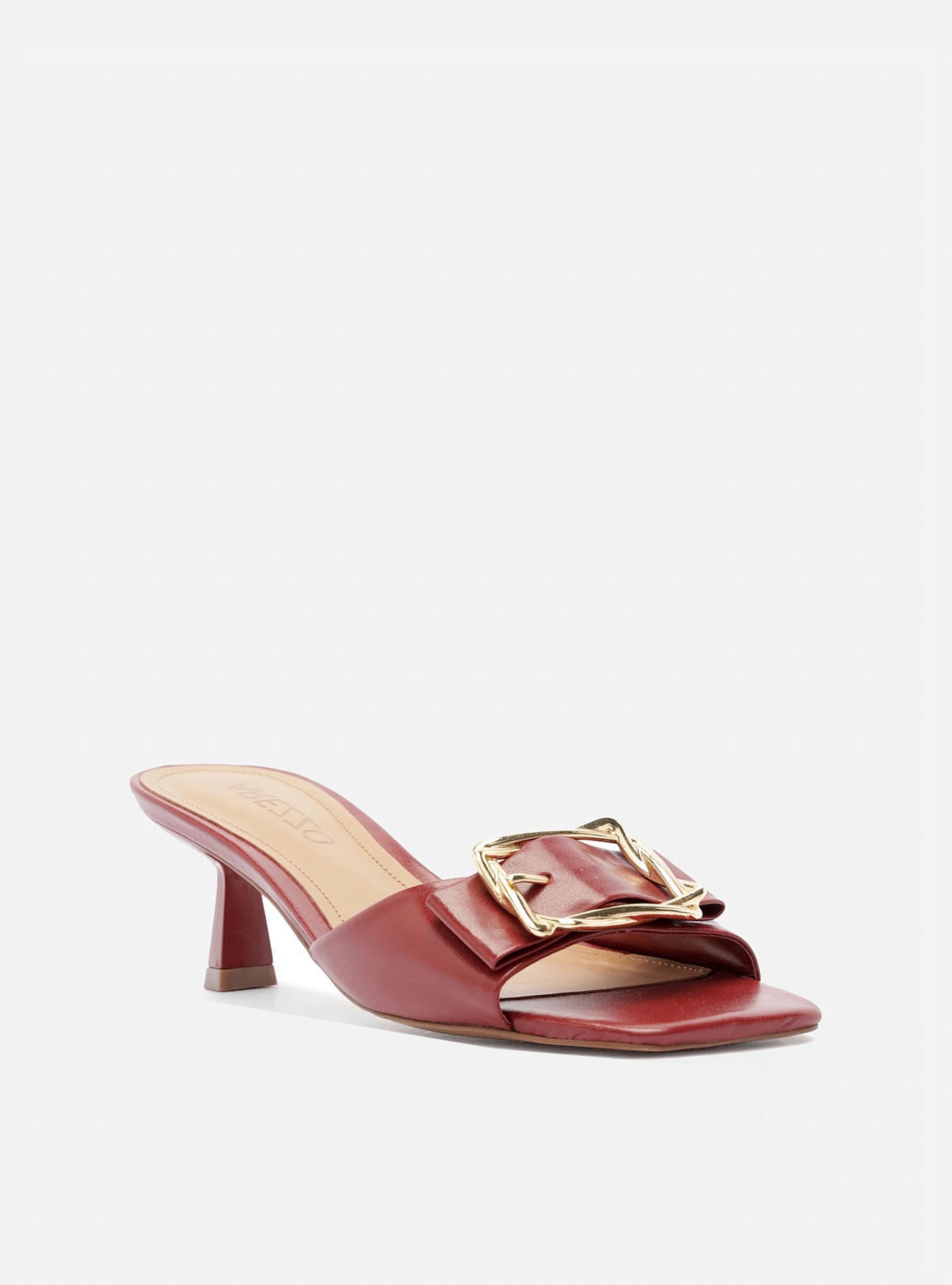 Florence Mid Stiletto Leather Sandal Sandals Fall 26
