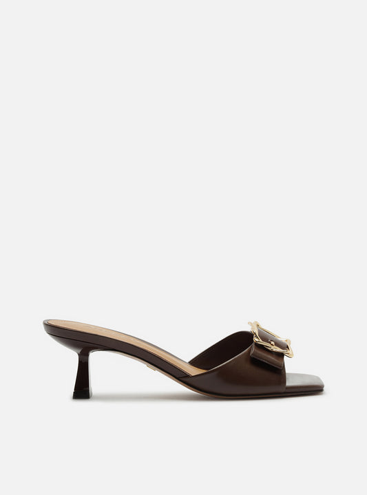 Florence Mid Stiletto Leather Sandal Sandals Fall 26