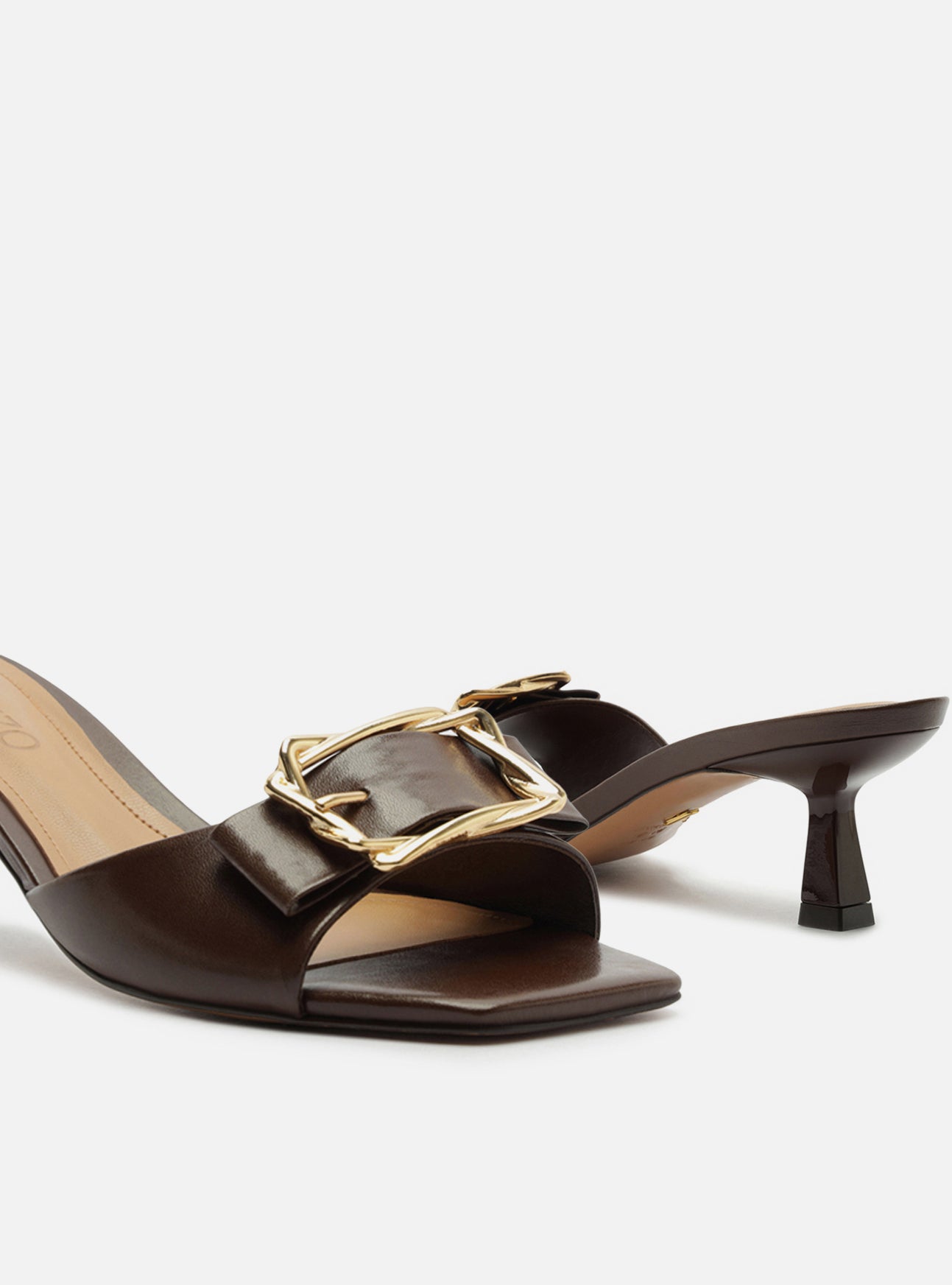 Florence Mid Stiletto Leather Sandal Sandals Fall 26