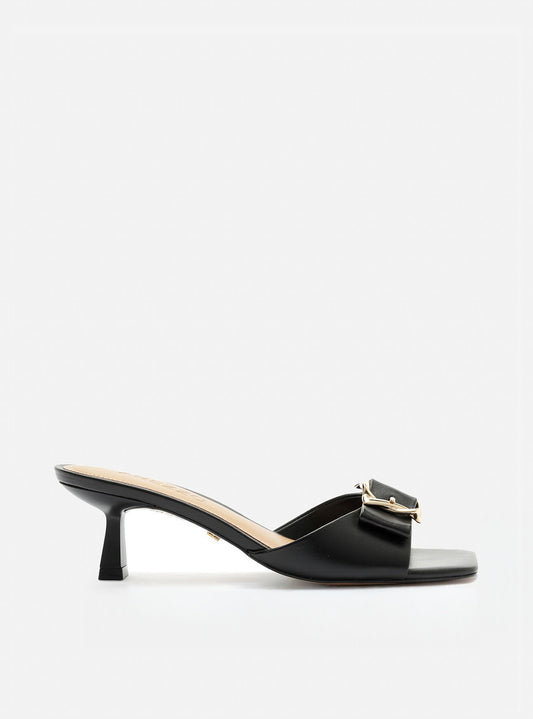 Florence Mid Stiletto Leather Sandal