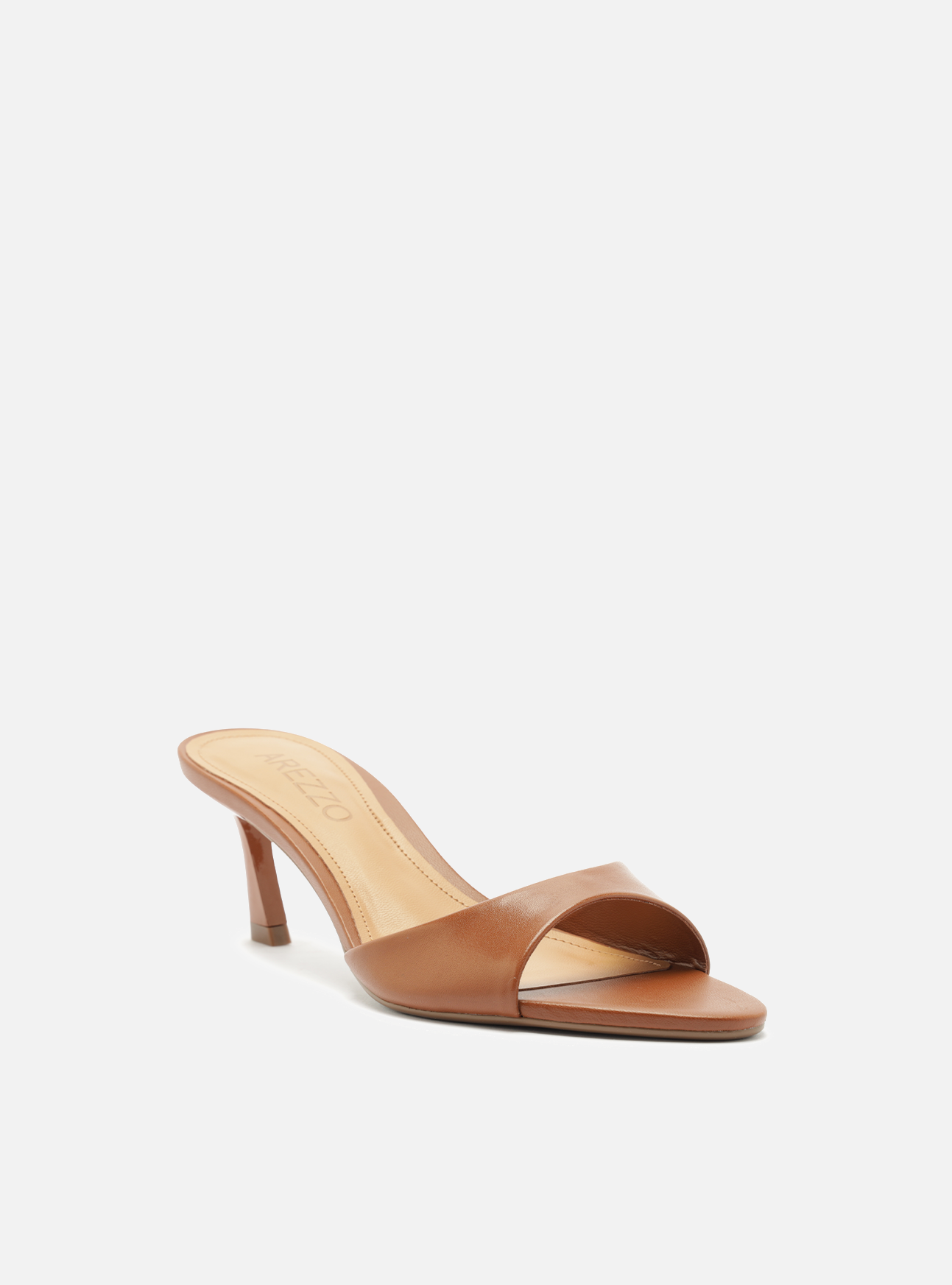 Aubrey Mid Stiletto Leather Sandal Sandals Pre Fall 26