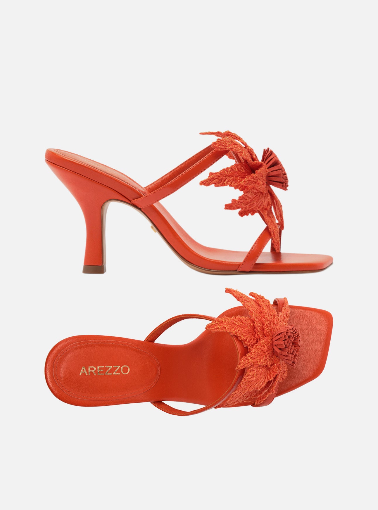 Cali High Stiletto Leather Sandal