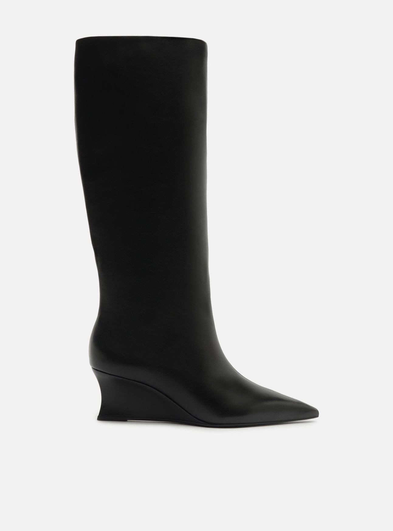 Courtney Wedge Leather Boot Boots Fall 26
