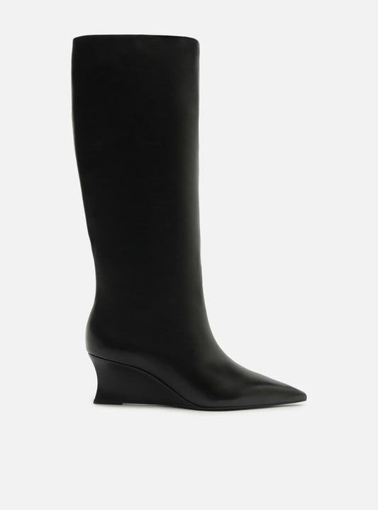 Courtney Wedge Leather Boot Boots Fall 26