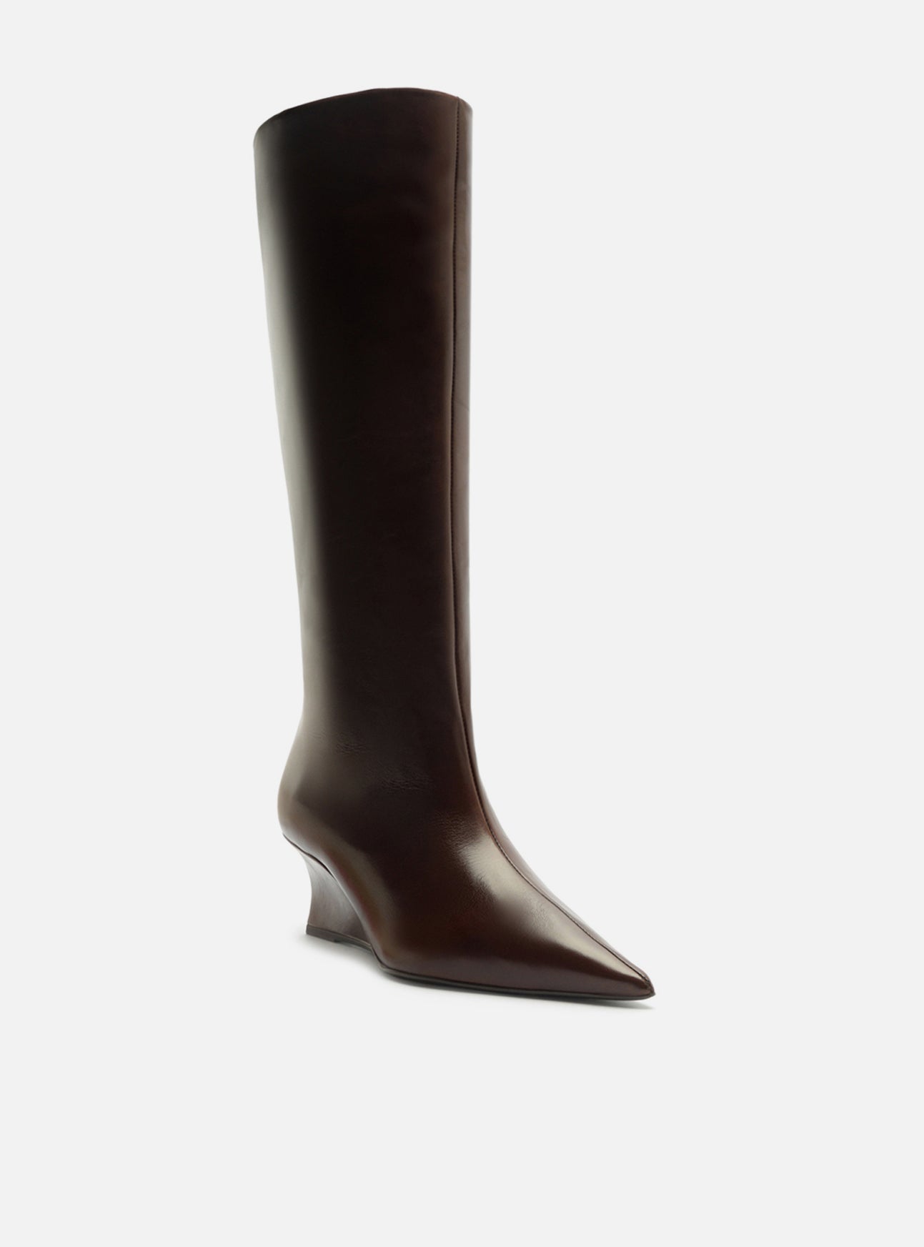Courtney Wedge Leather Boot Boots Fall 26