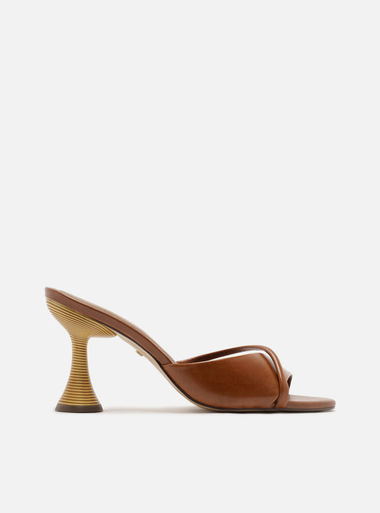 Luca High Stiletto Leather Sandal Sandals U/26