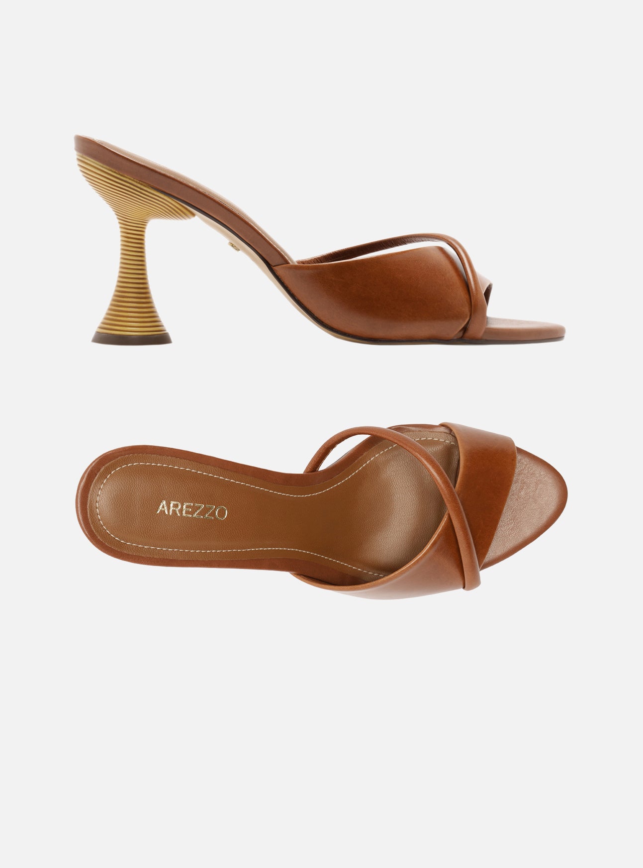 Luca High Stiletto Leather Sandal Sandals U/26