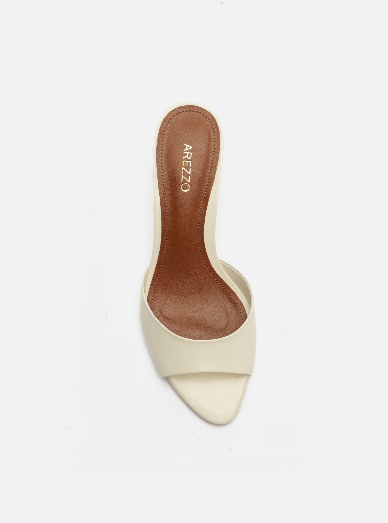 Luciana Low Stiletto Leather Sandal Sandals U/26
