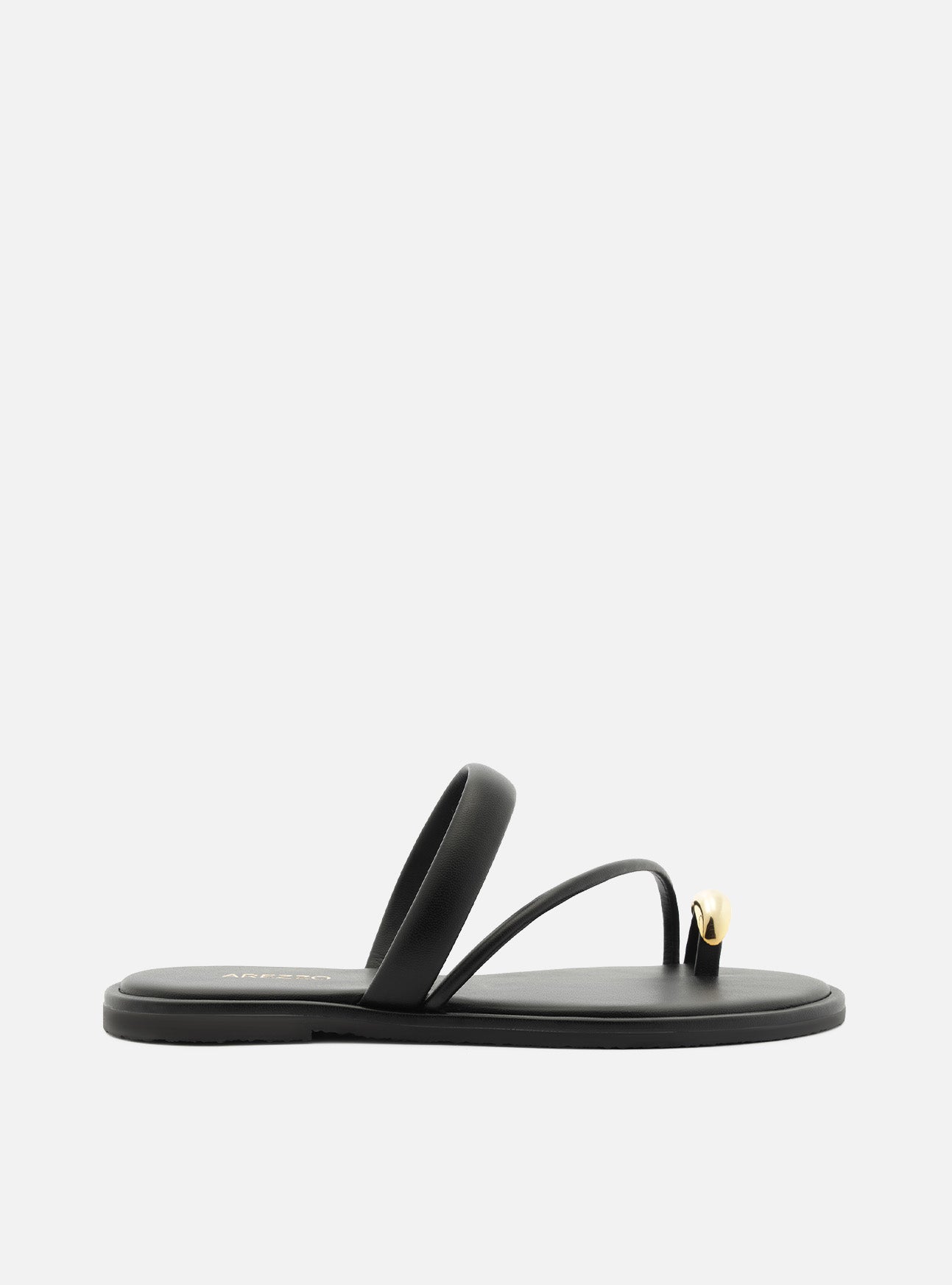 Pamela Eco Leather Flat Sandals S/26