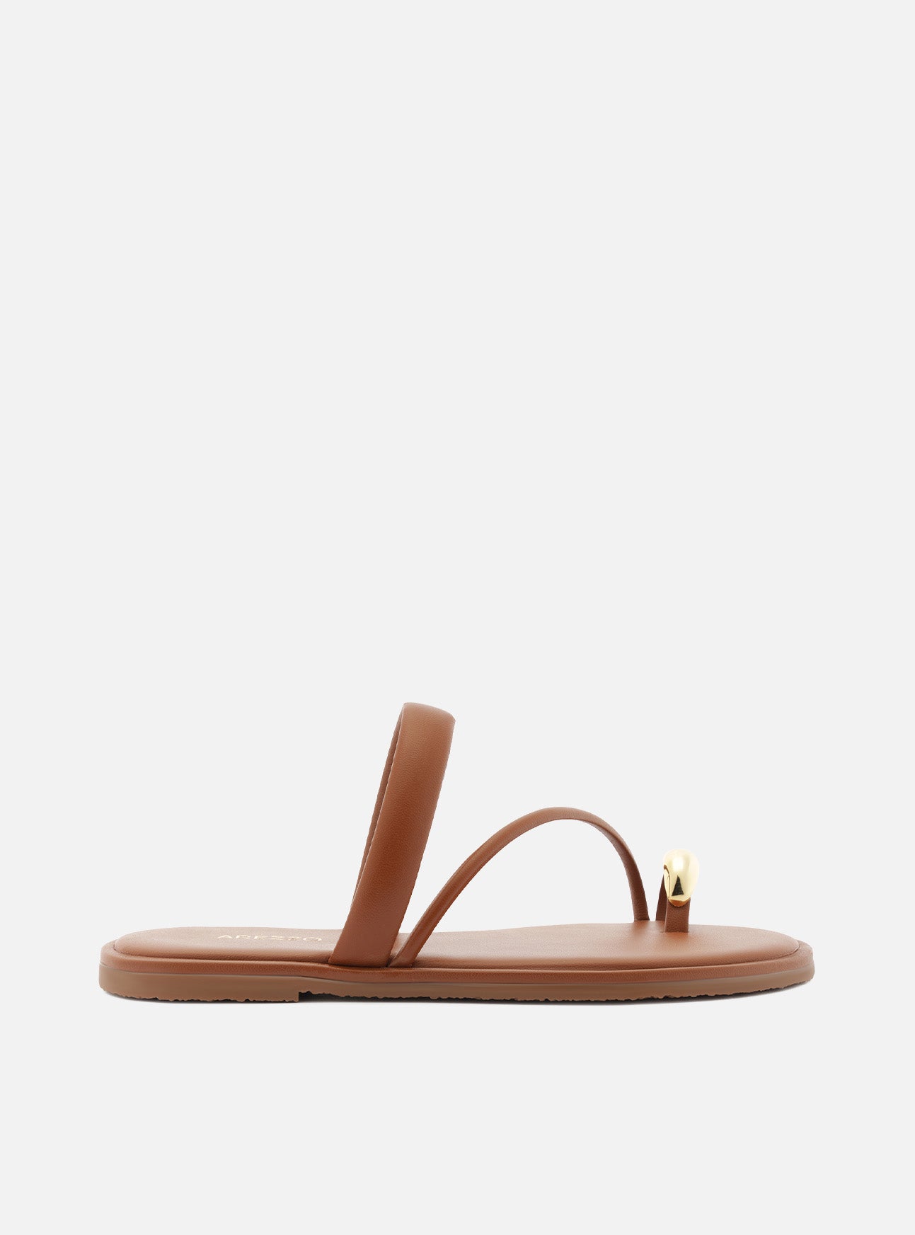 Pamela Eco Leather Flat Sandals S/26