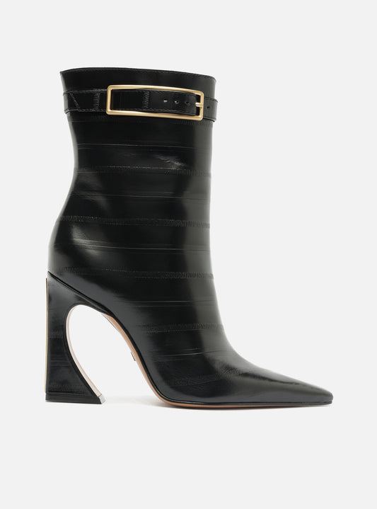 Noela High Block Leather Bootie Booties Fall 26
