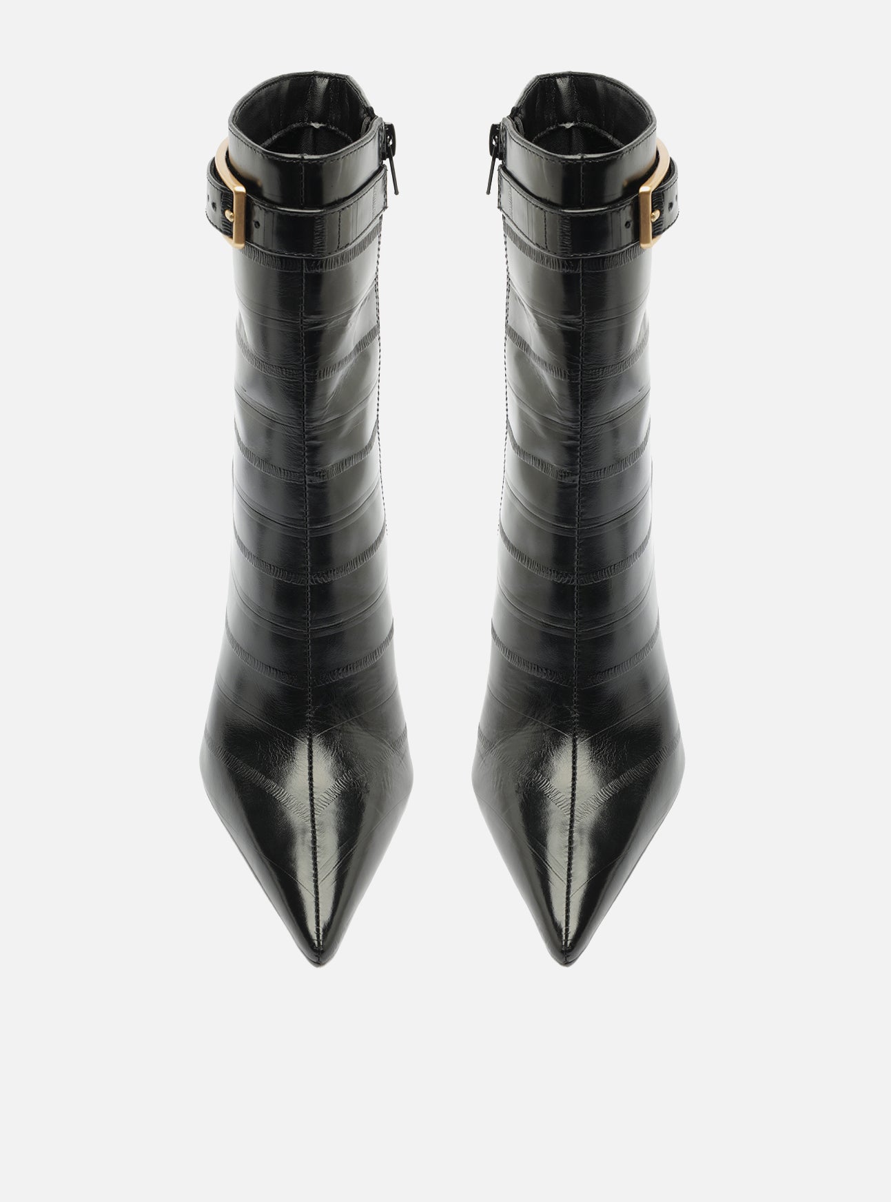 Noela High Block Leather Bootie Booties Fall 26