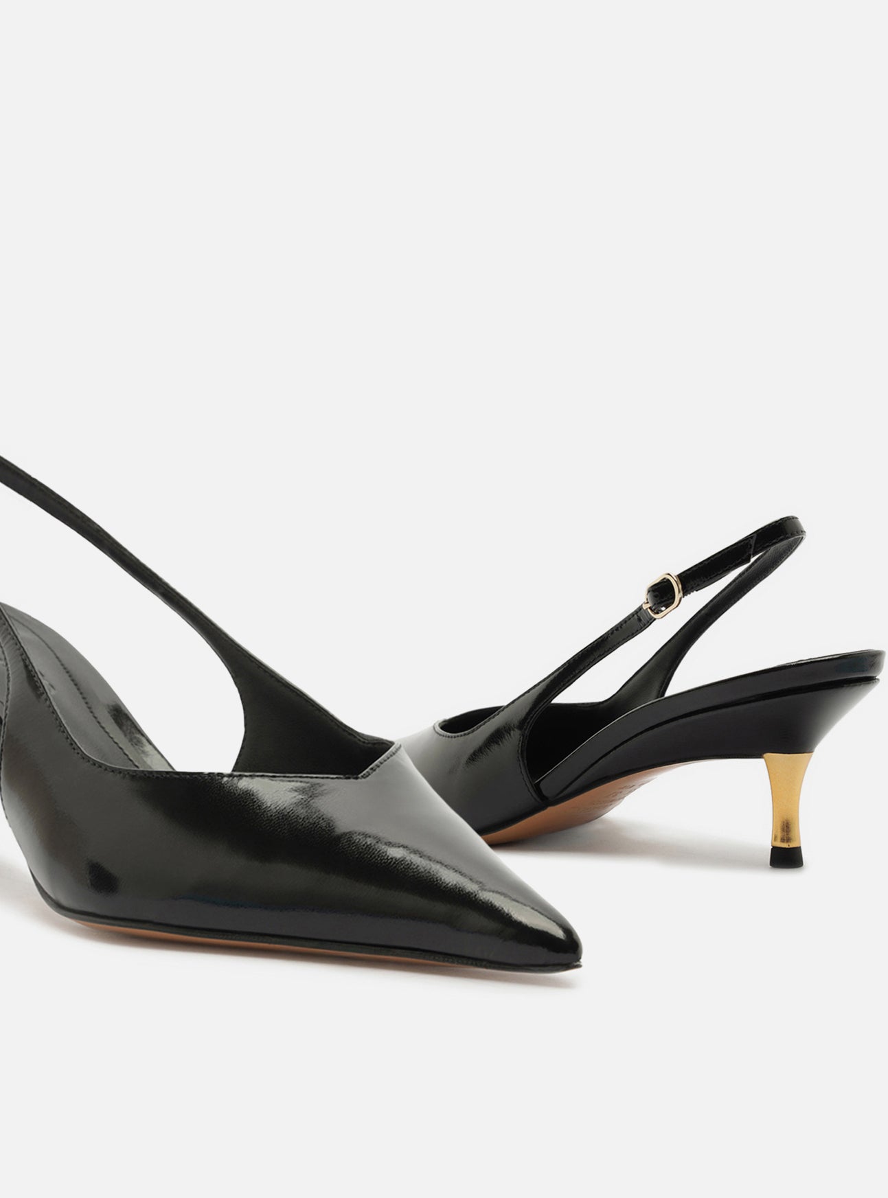 Rosie Mid Stiletto Leather Pump Pumps Fall 26