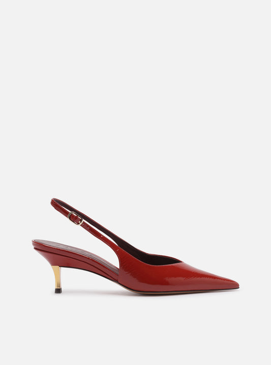 Rosie Mid Stiletto Leather Pump Pumps Fall 26