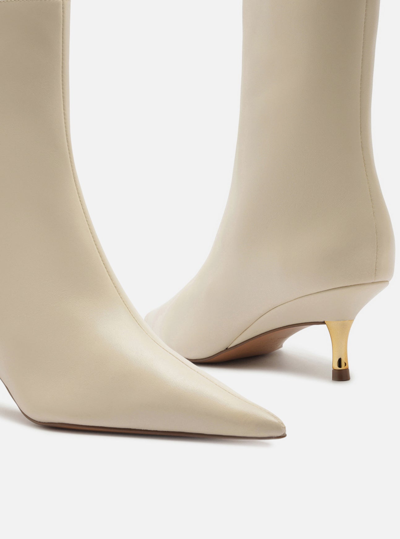Dani Low Stiletto Leather Bootie Booties Fall 26