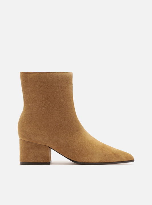 Ally Mid Block Suede Bootie Booties Fall 26