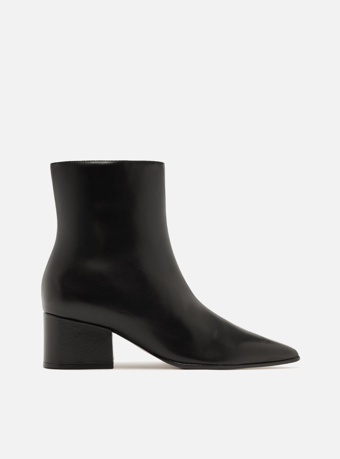 Ally Mid Block Leather Bootie Booties Fall 26