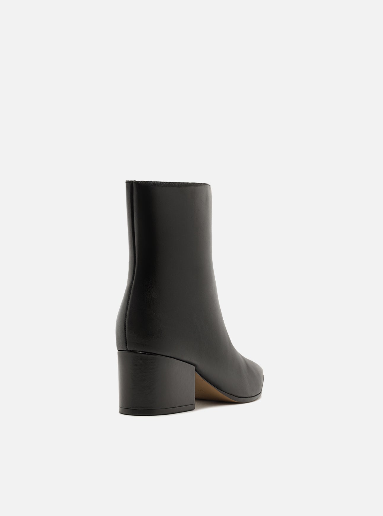 Ally Mid Block Leather Bootie Booties Fall 26