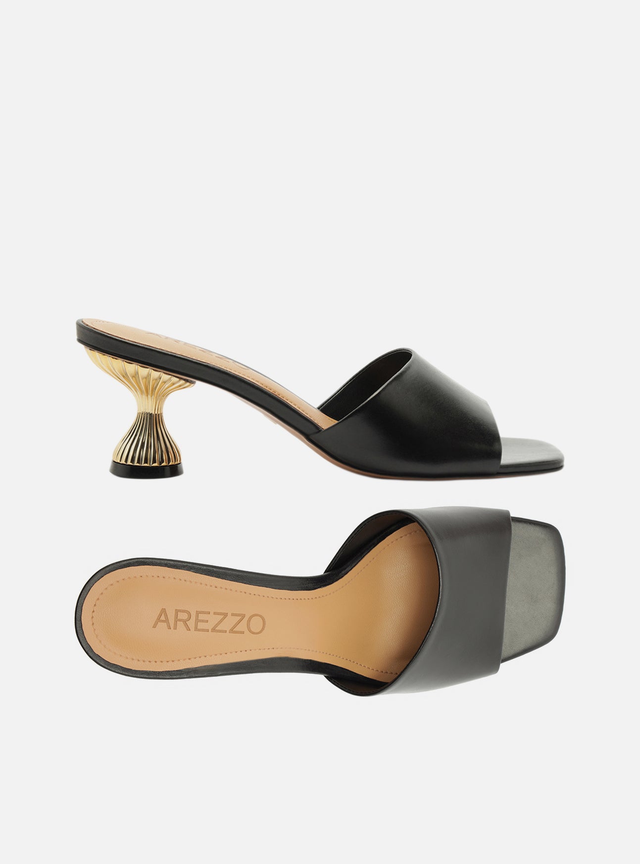 Savi Low Stiletto Leather Sandal Sandals Fall 26