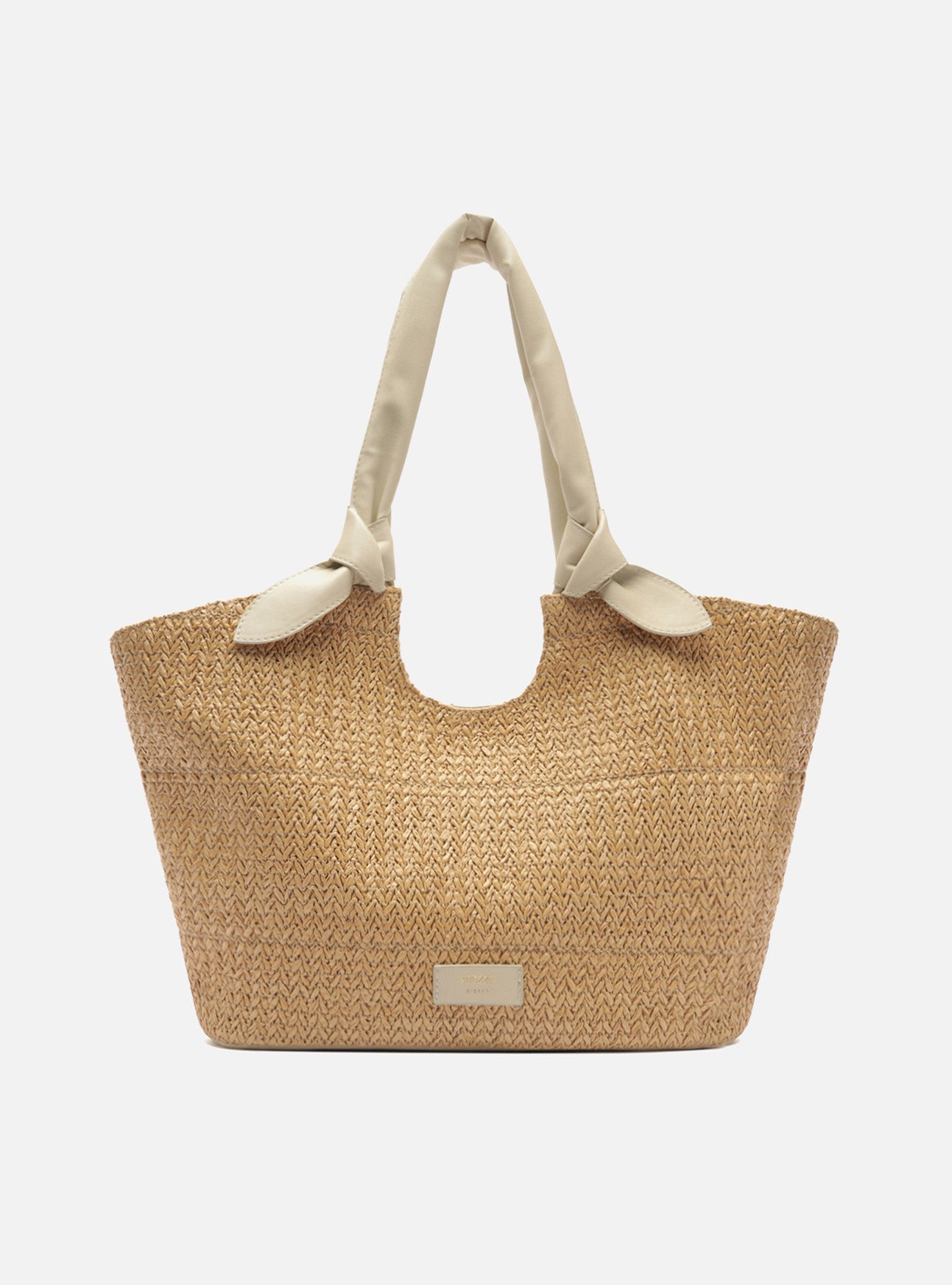 Carmela Large Leather Shopping Bag Handbags U/26