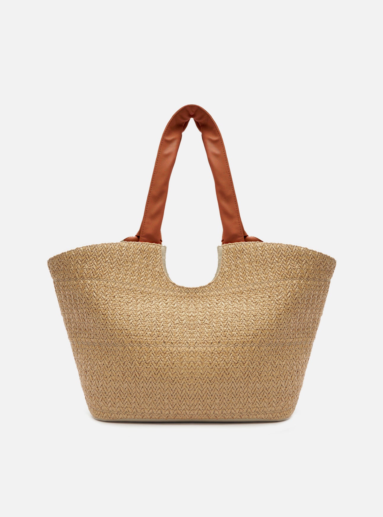 Carmela Large Leather Shopping Bag Handbags U/26