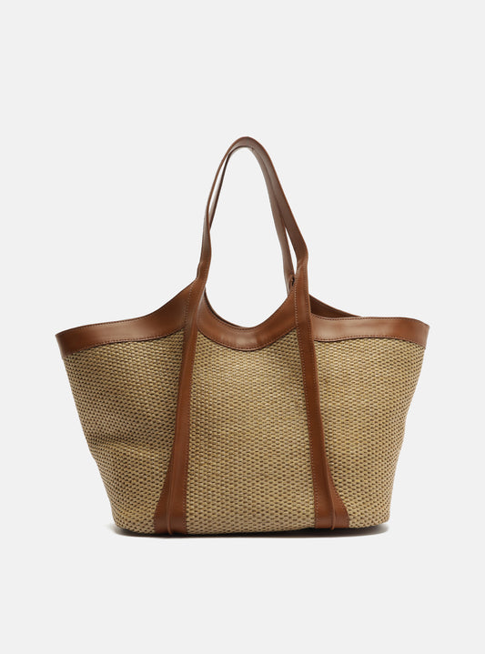 Liana Large Raffia Shopping Bag Bag U/26