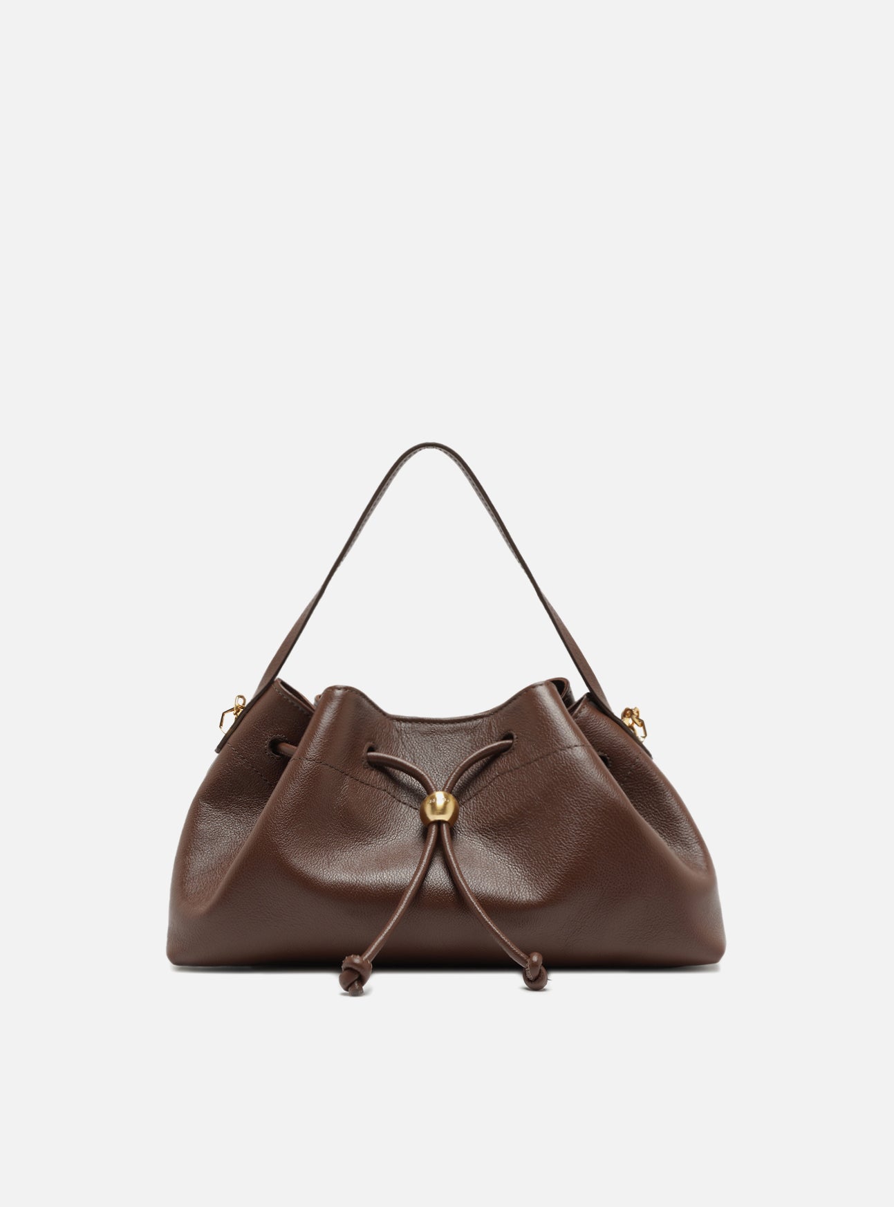 Vivianne Medium Leather Bucket Handbag F/25