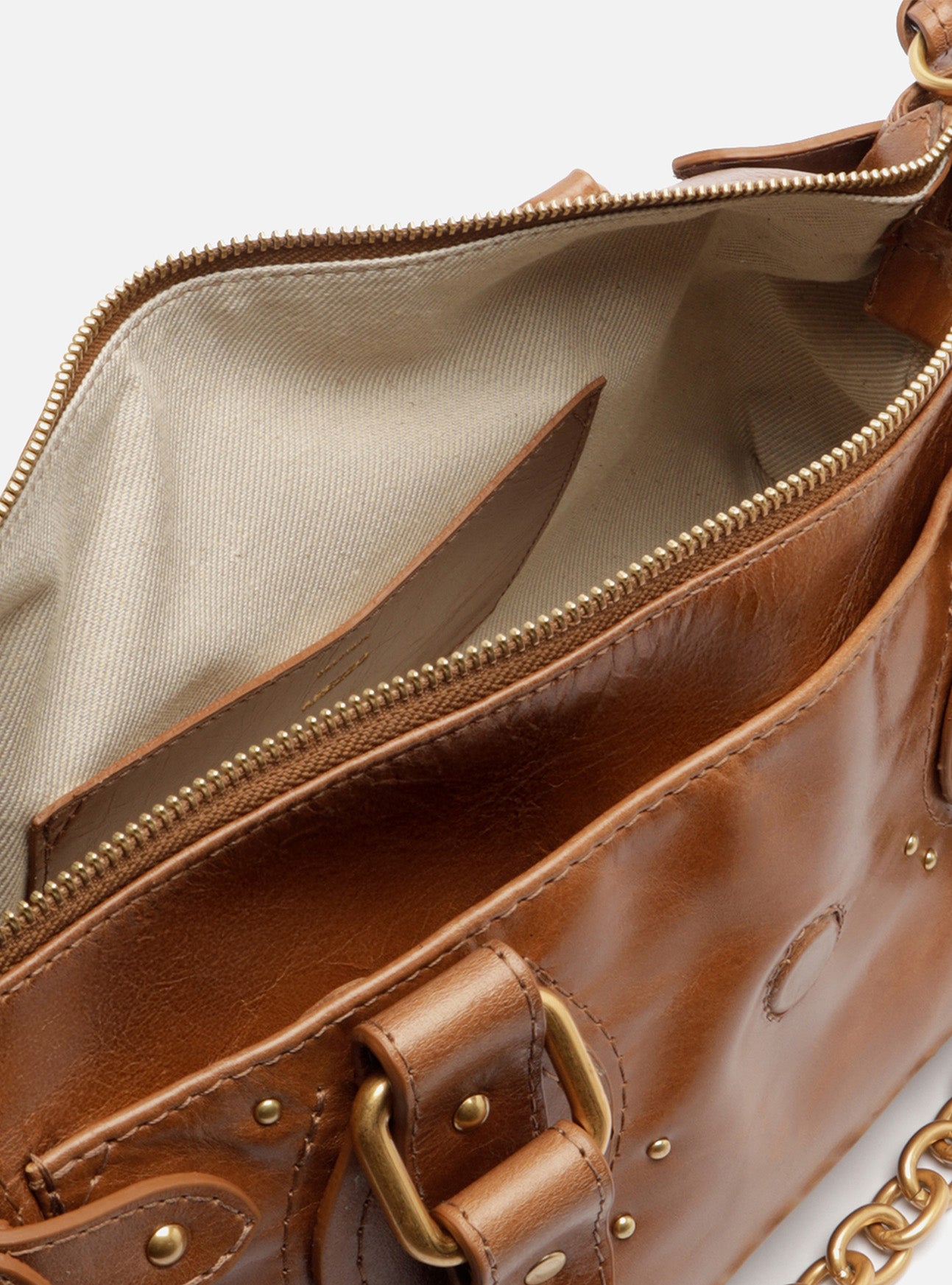 Gio Large Shoulder Bag Leather Handbag Handbags R/26