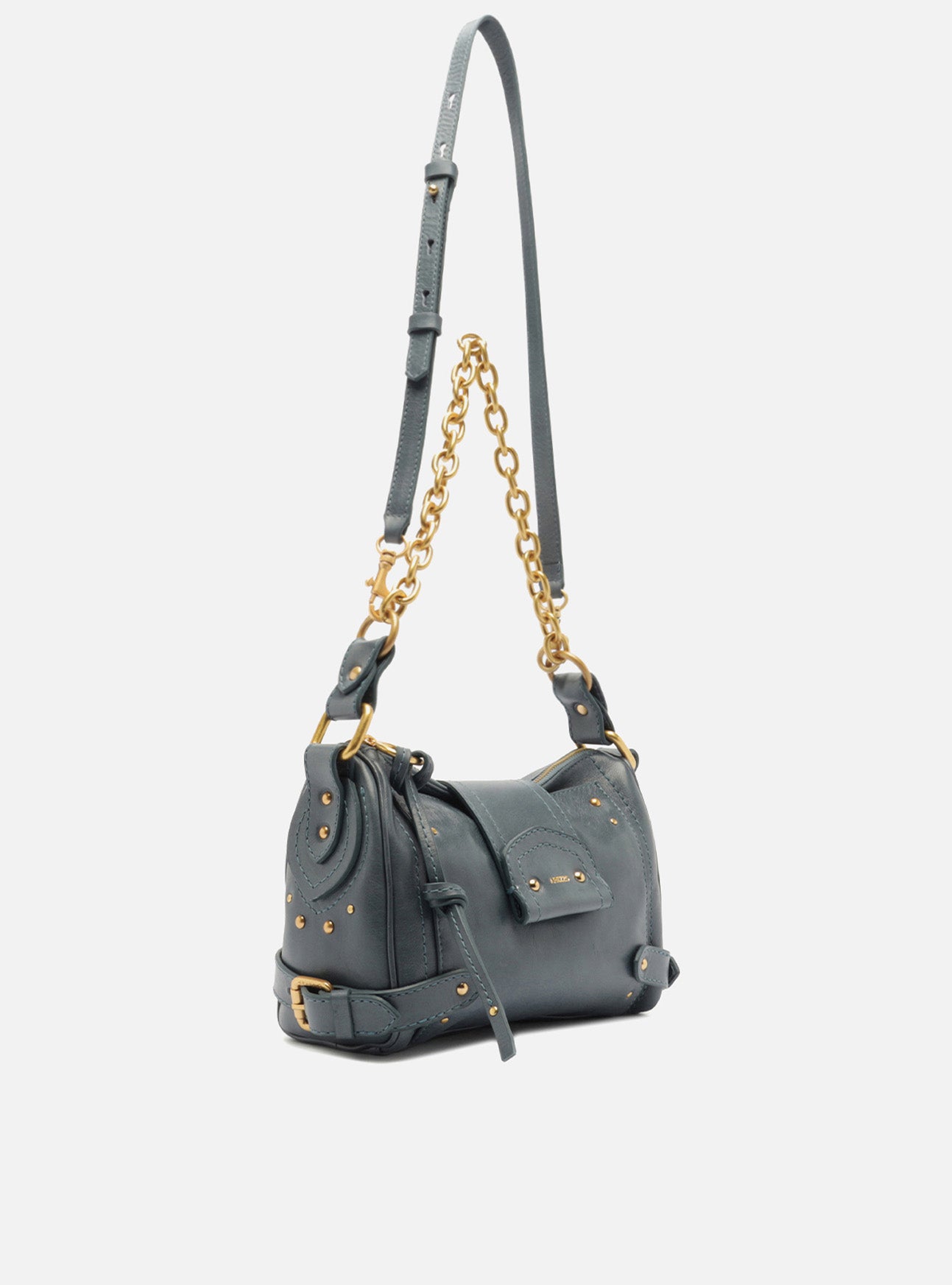 Gio Medium Shoulder Bag Leather Handbag Handbags R/26