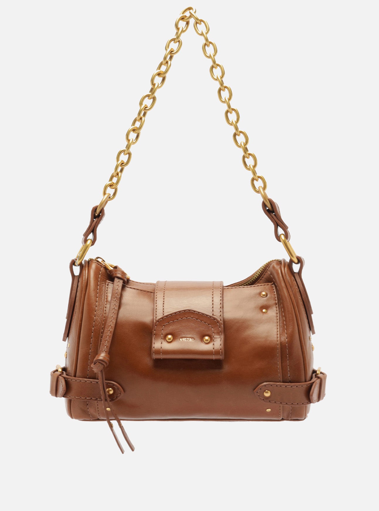 Gio Medium Shoulder Bag Leather Handbag Handbags R/26