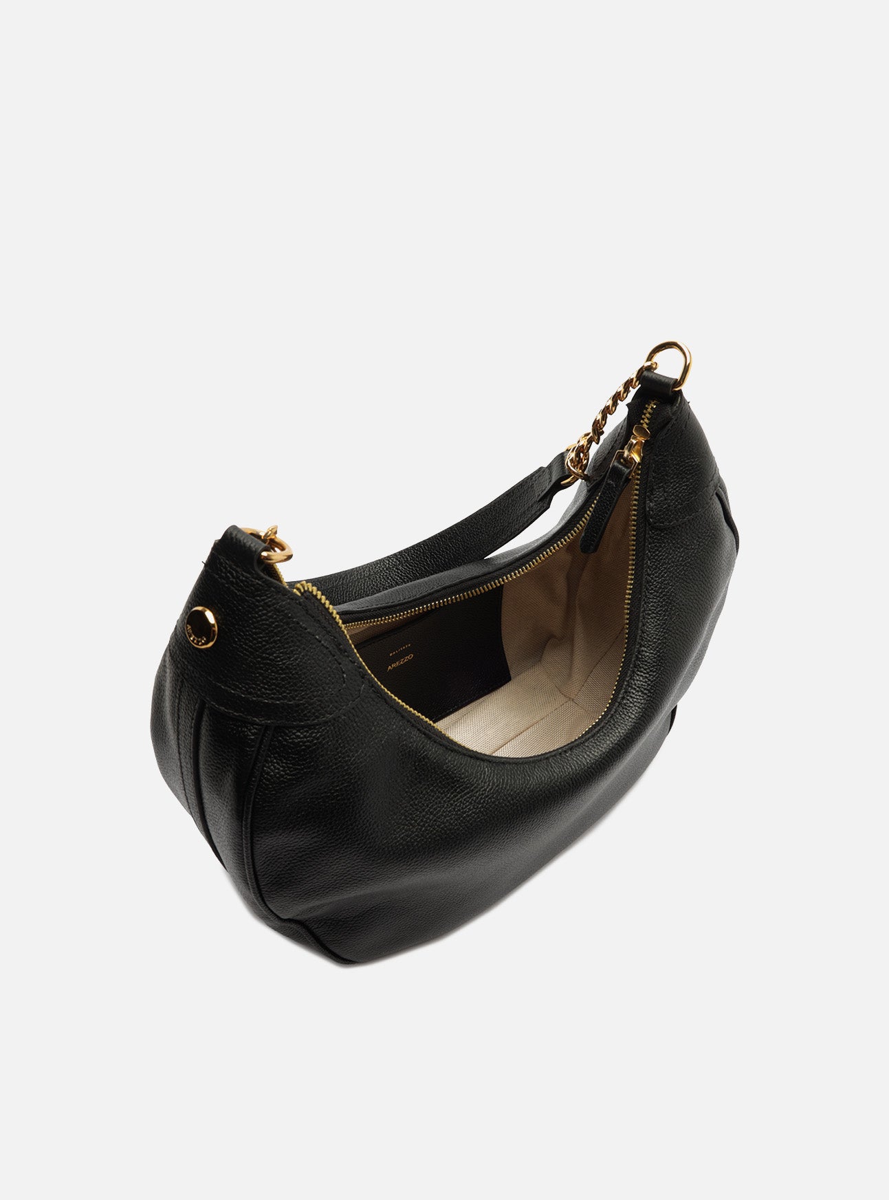 Elena Large Hobo Leather Handbag Handbags S/26