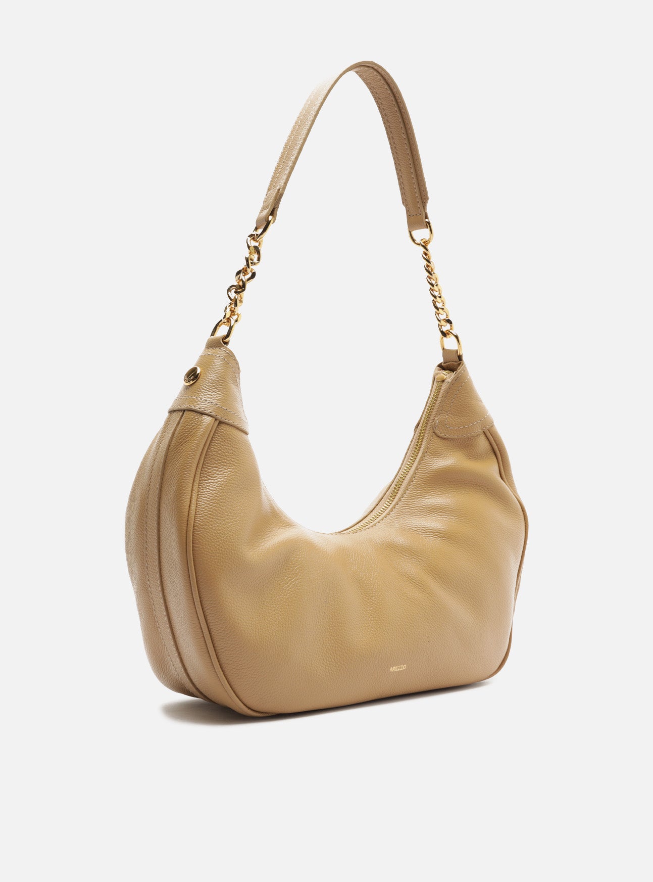 Elena Large Hobo Leather Handbag Handbags S/26