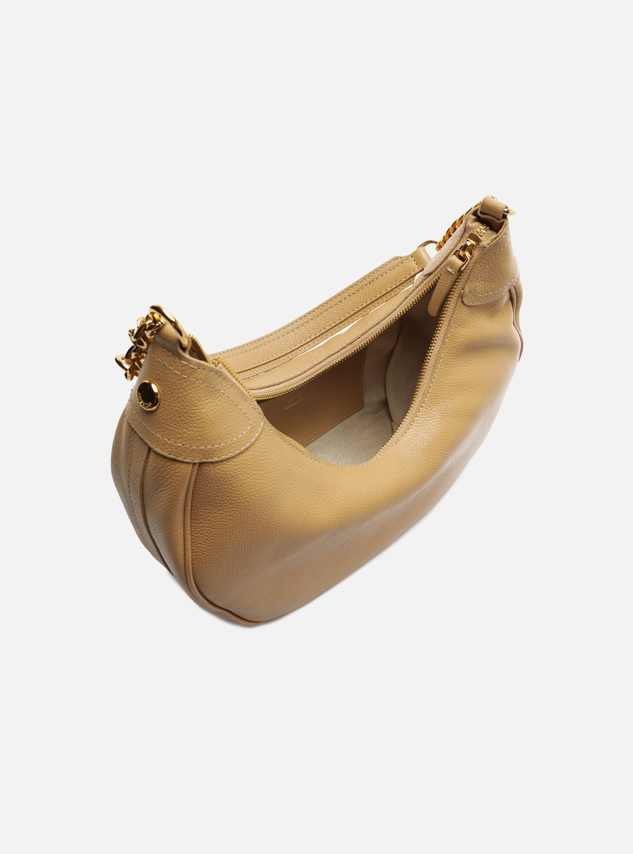 Elena Large Hobo Leather Handbag Handbags S/26