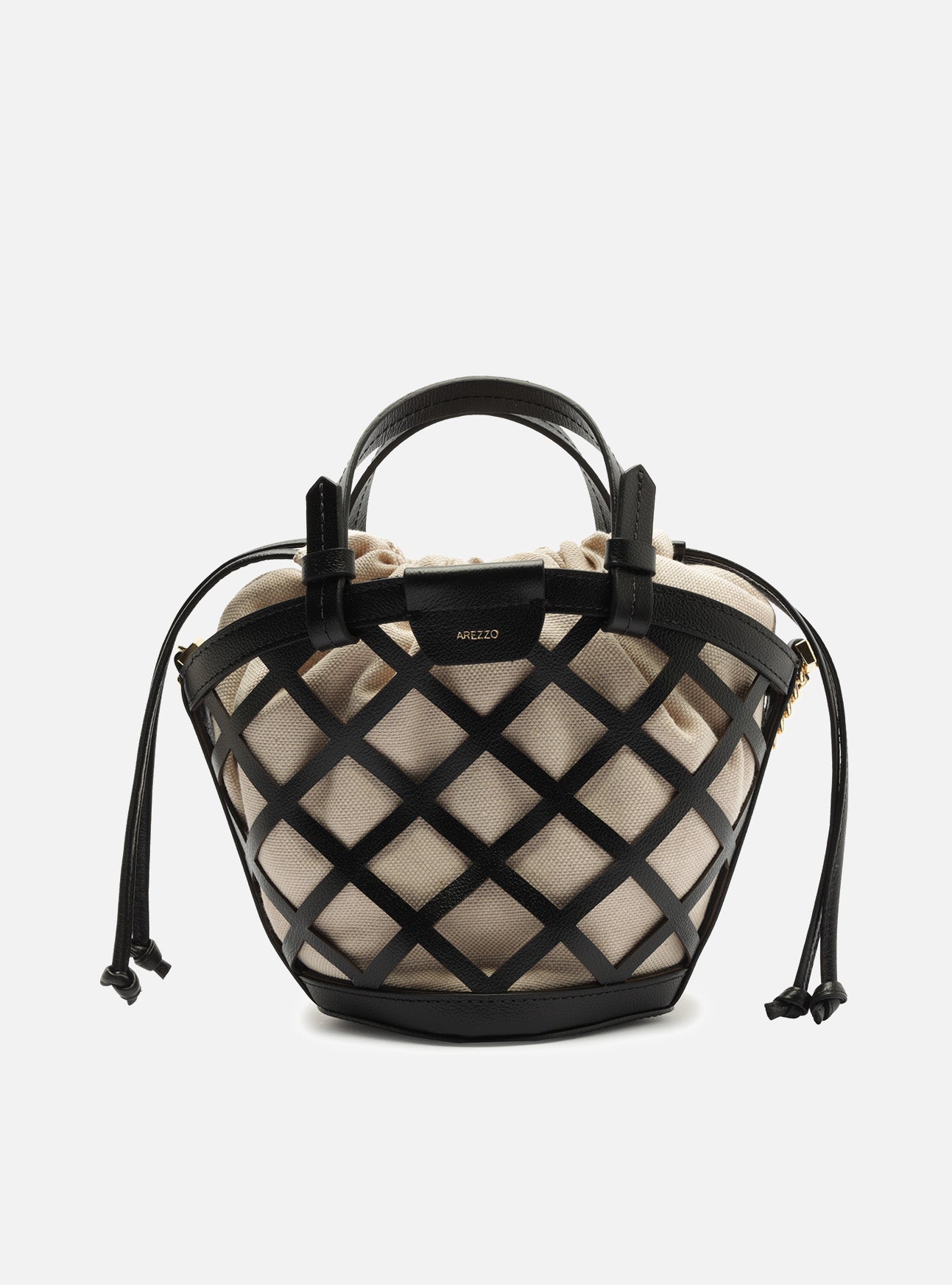 Petra Small Bucket Synthetic Handbag Handbags S/26