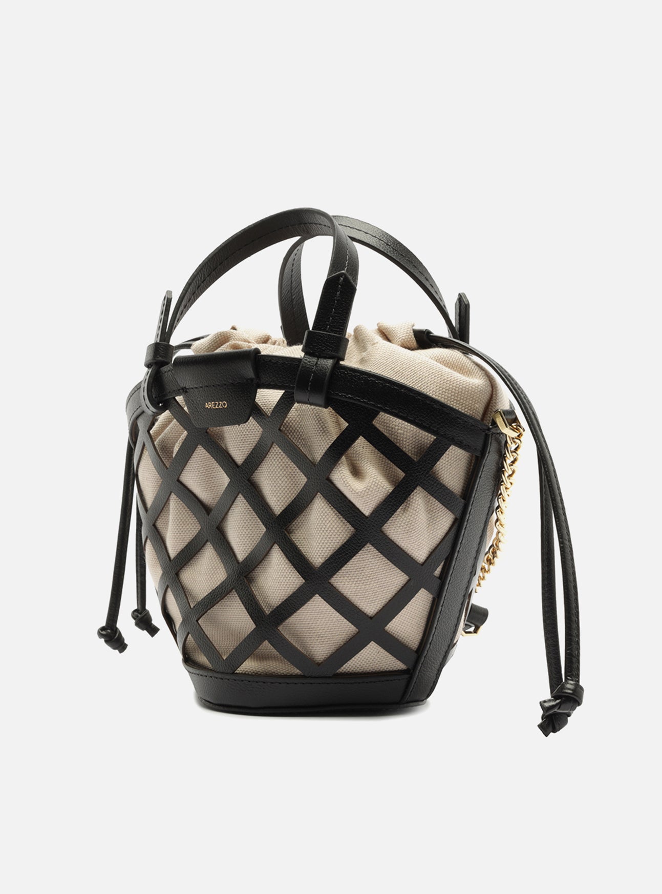 Petra Small Leather Bucket Handbags S/26
