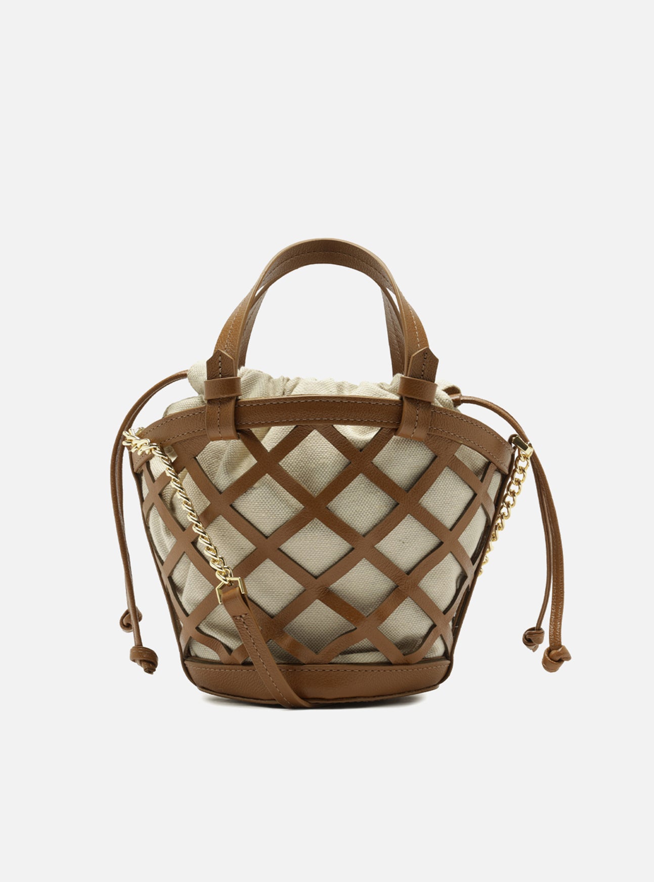Petra Small Leather Bucket Bag Bag S/26