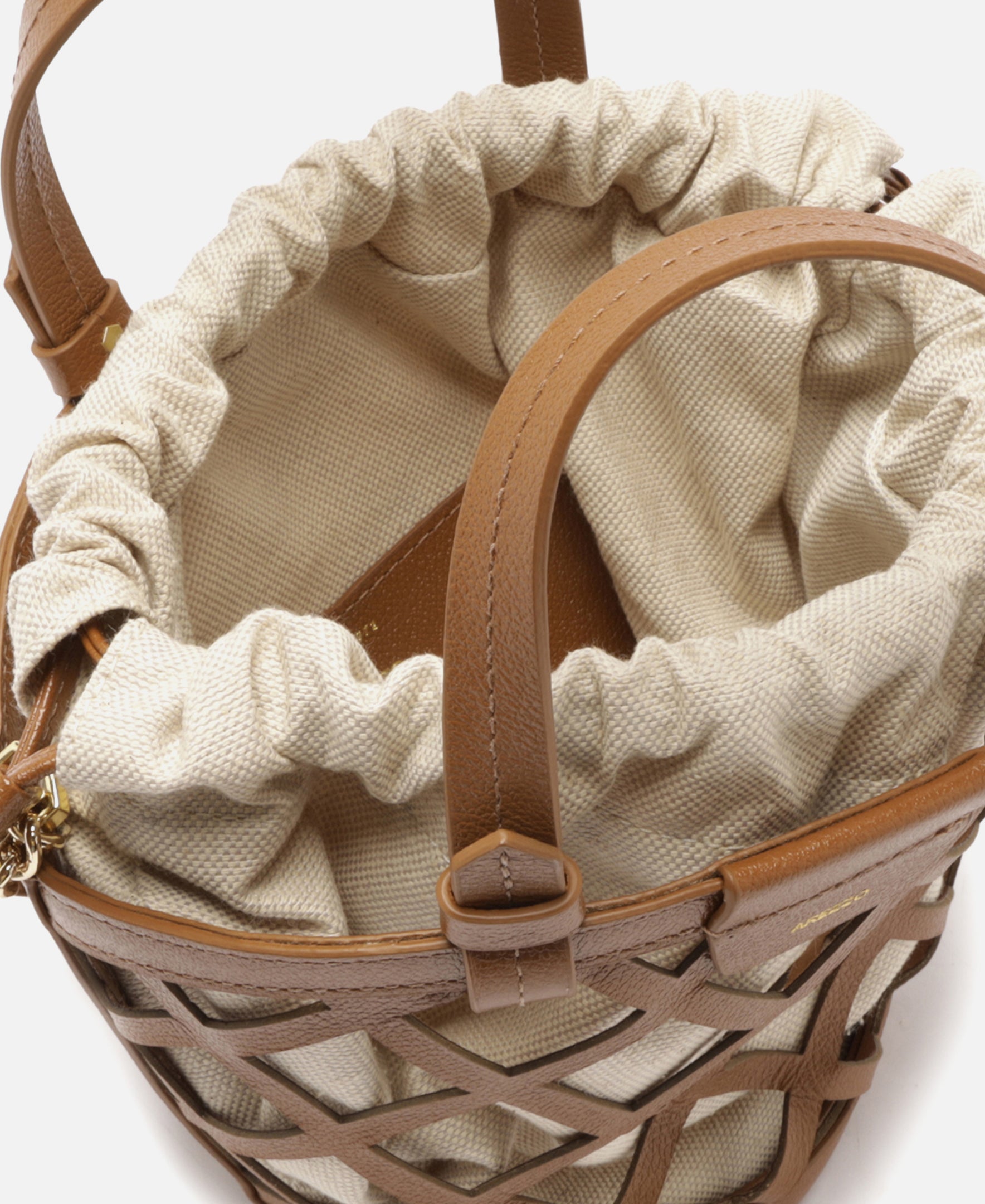 Petra Small Bucket Synthetic Handbag Handbags S/26