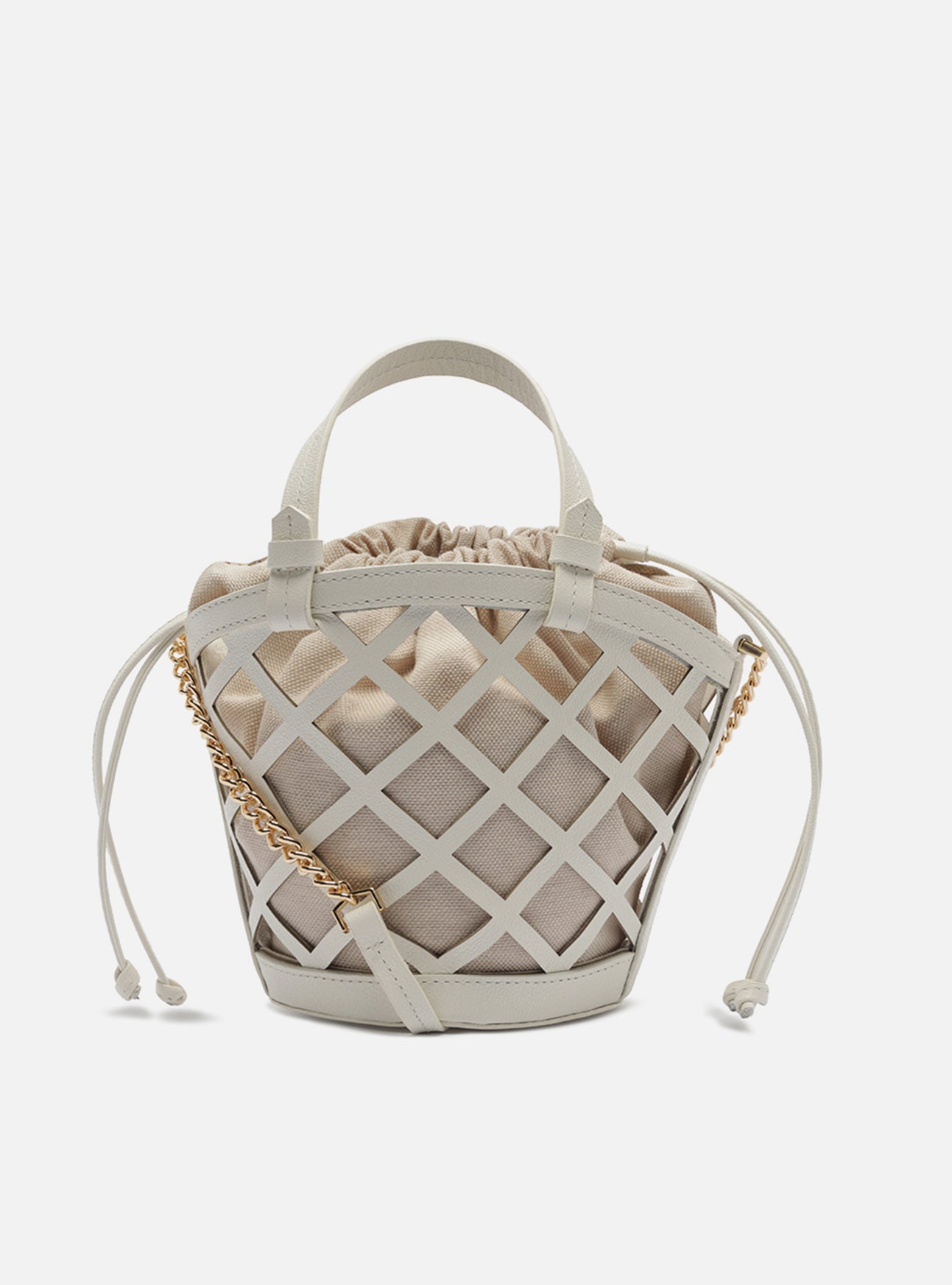 Petra Small Leather Bucket Bag Bag S/26