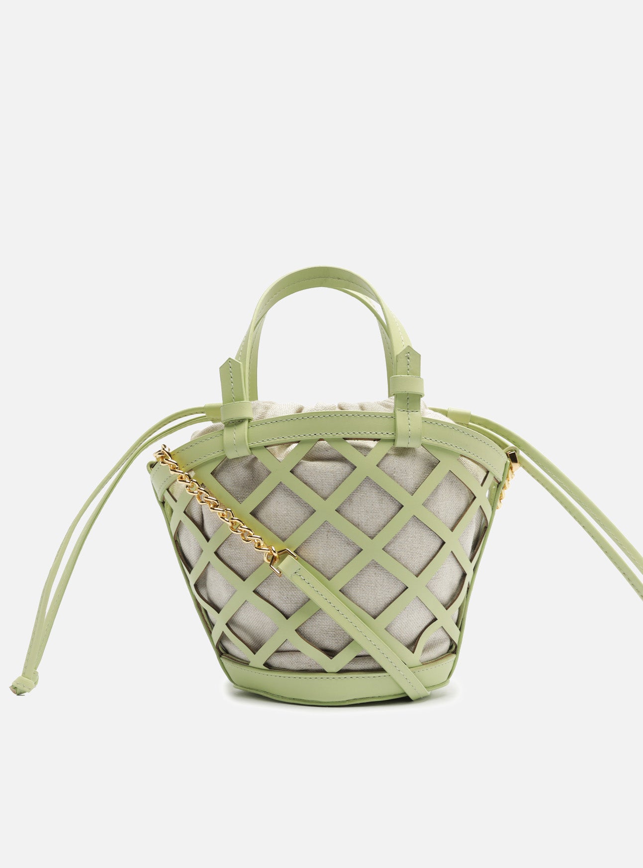 Petra Small Bucket Synthetic Handbag Handbags S/26
