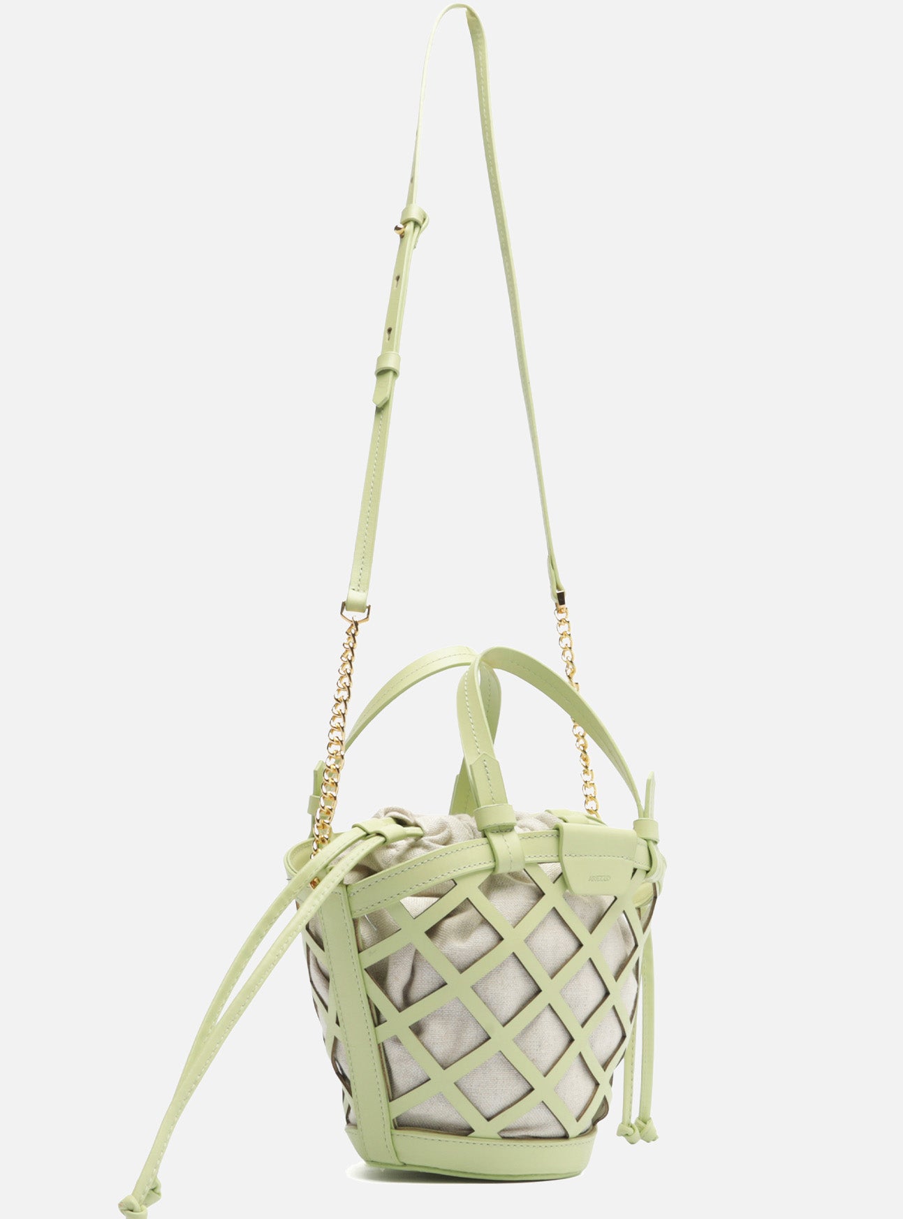 Petra Small Bucket Synthetic Handbag Handbags S/26