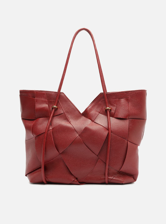 Sarah Large Leather Shopping Bag Handbags Pre Fall 26
