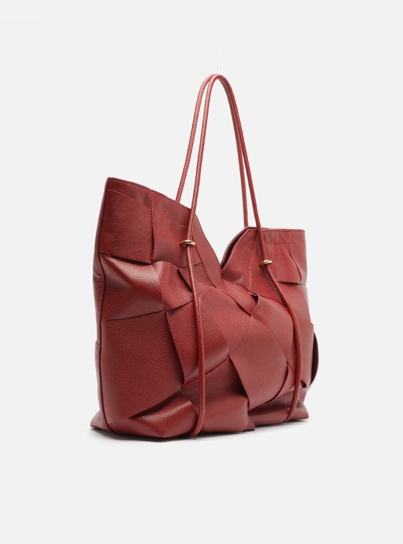 Sarah Large Leather Shopping Bag Handbags Pre Fall 26