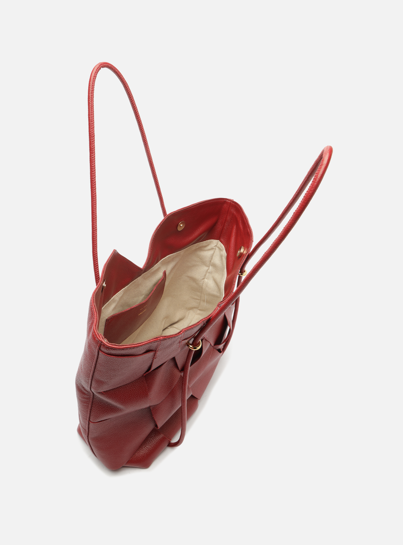 Sarah Large Leather Shopping Bag Handbags Pre Fall 26