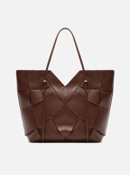 Sarah Large Leather Shopping Bag Handbags Pre Fall 26